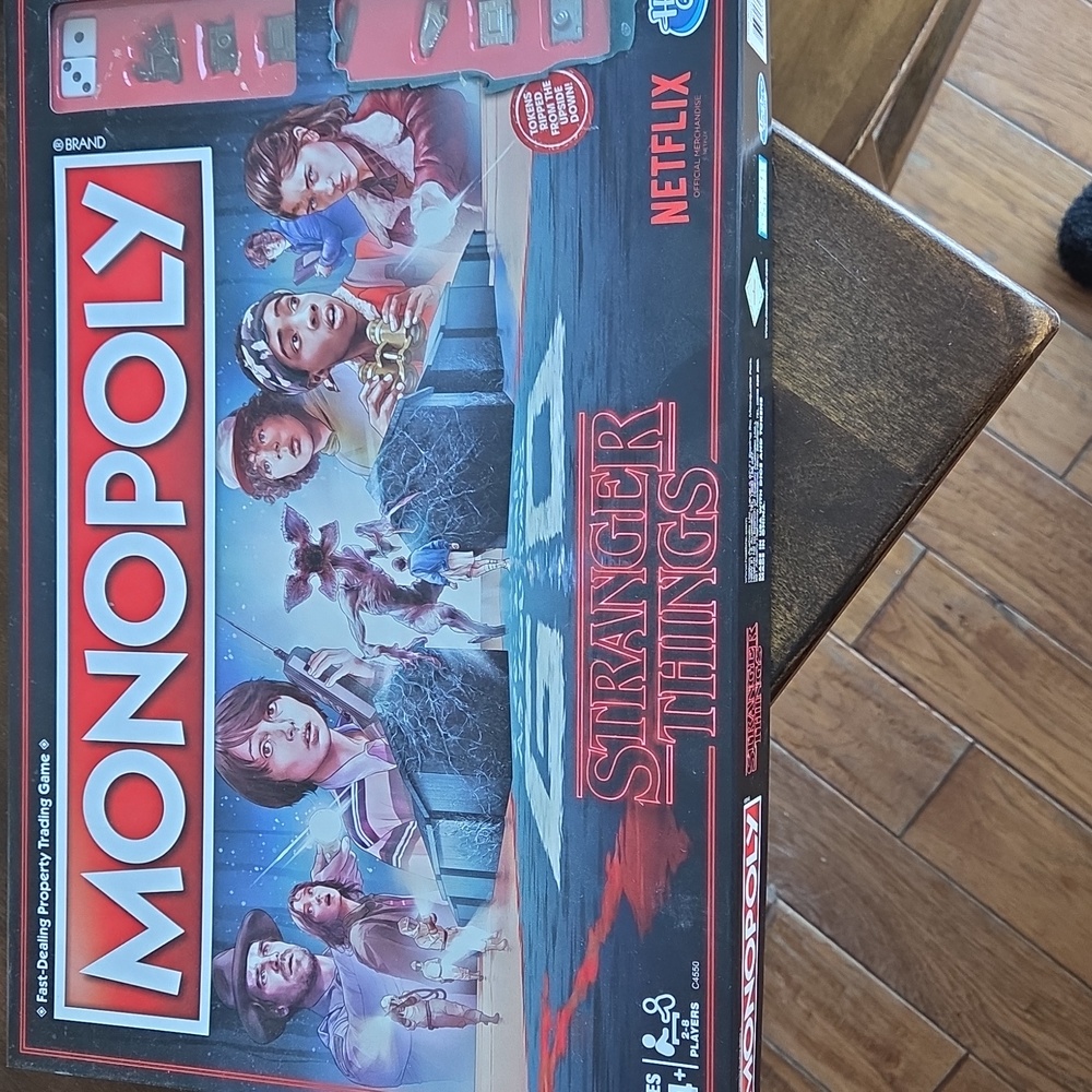 Stranger Things Monopoly Game New